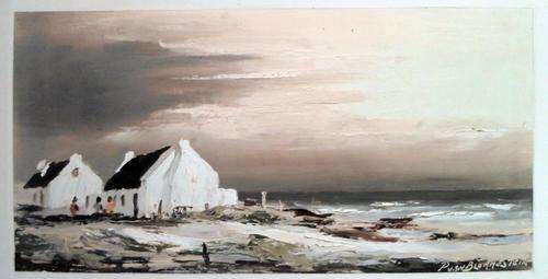 Paul van Blommestein - Fishing houses- Beautiful! Get it now!!